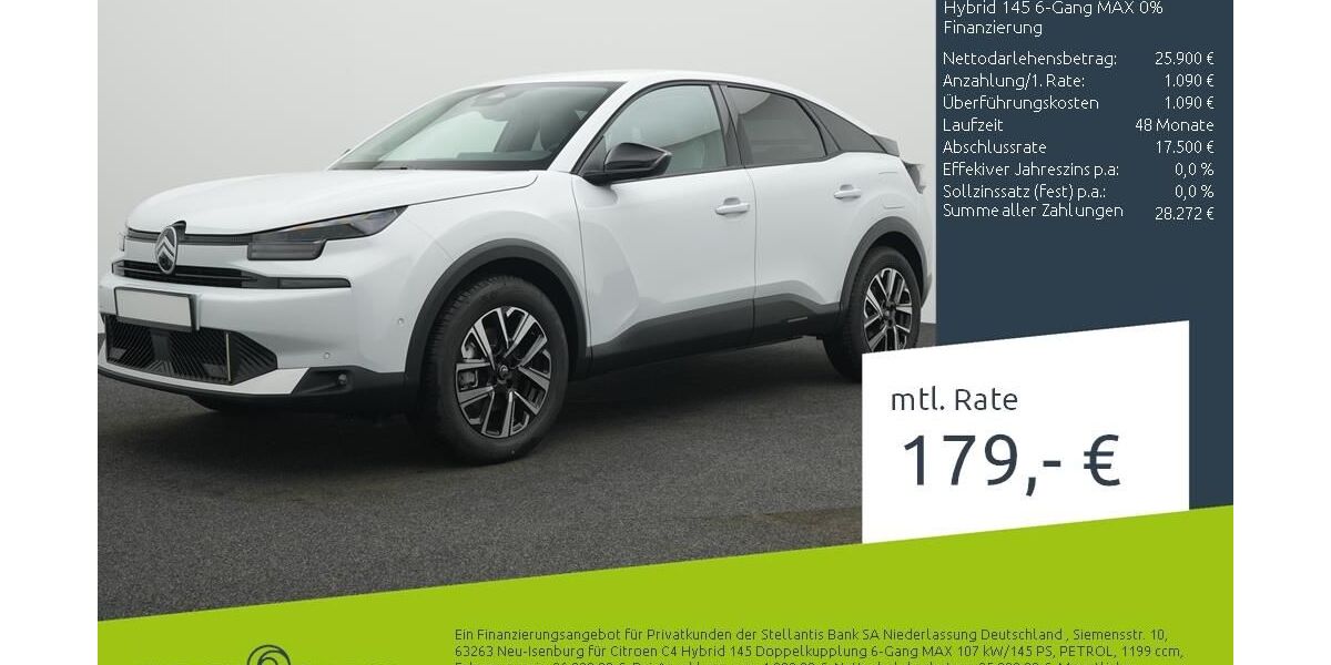 Citroen C4 1.500 km 23.090 &euro; Borken 46325