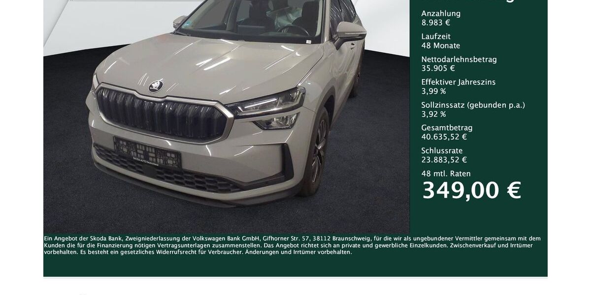 Skoda Kodiaq 15.184 km 44.888 &euro; Dortmund 44269