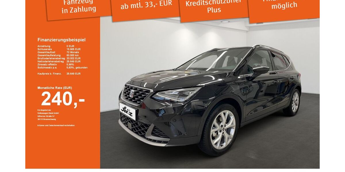 Seat Arona 22.090 km 25.099 &euro; Kaufbeuren 87600