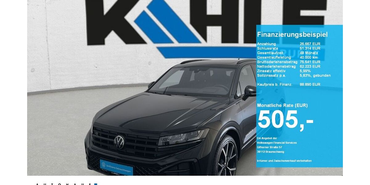 VW Touareg 22.000 km 87.990 &euro; Hannover 30419