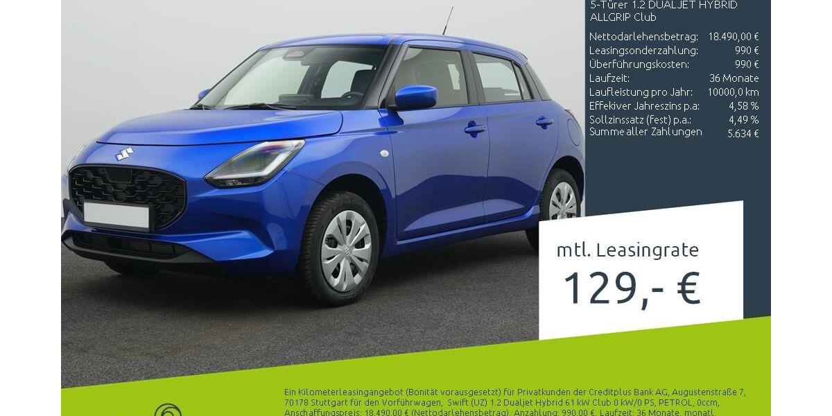 Suzuki Swift 2.794 km 18.490 &euro; Dülmen 48249