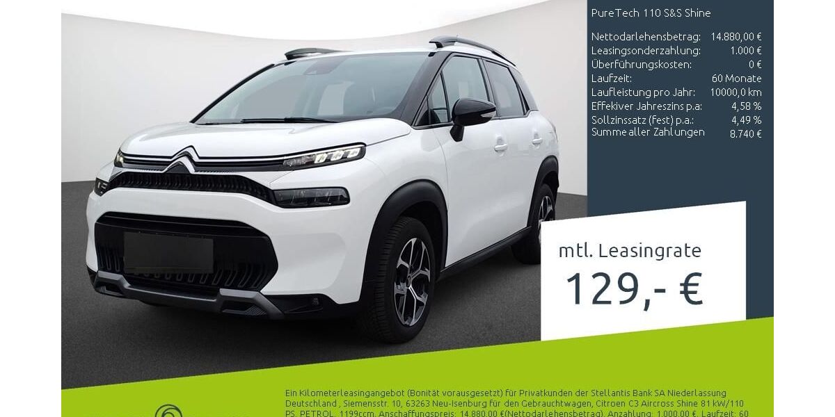 Citroen C3 Aircross 12.911 km 14.880 &euro; Borken 46325