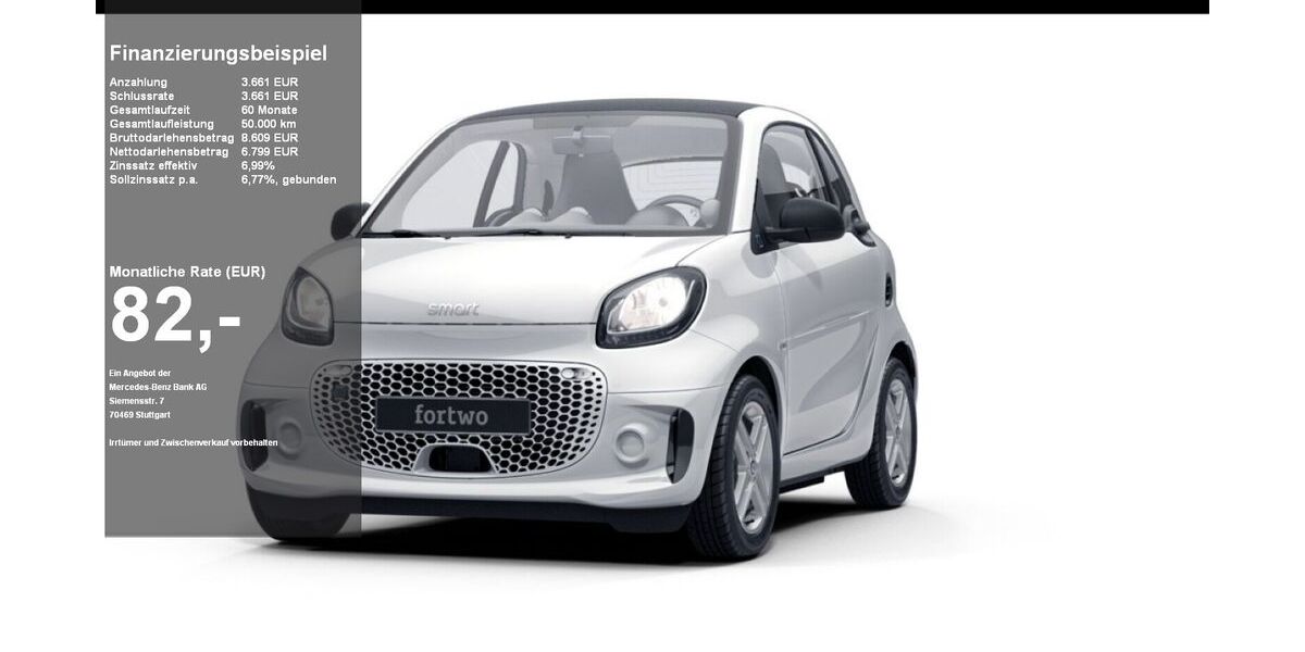 Smart ForTwo 13.786 km 10.260 &euro; Kiel 24109