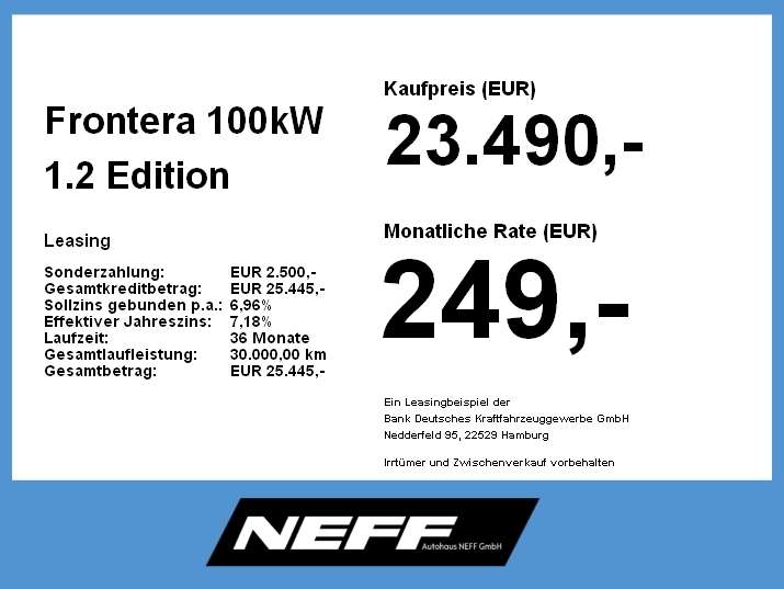 Opel Frontera 3.000 km 23.490 &euro; Heilbronn 74074