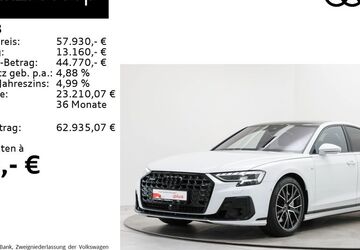 Audi A8 56.500 km 57.330 &euro; Feldkirchen/Westerham 83620