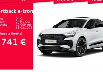 Audi Q4 e-tron 16.080 km 61.599 &euro; Frankfurt am Main 60314