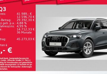 Audi Q3 9.728 km 41.989 &euro; Eching 85386