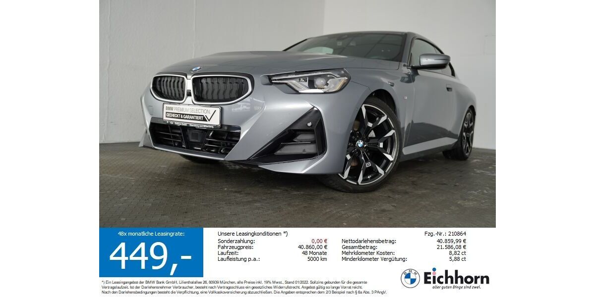 BMW 220 26.607 km 39.840 &euro; Miltenberg 63897