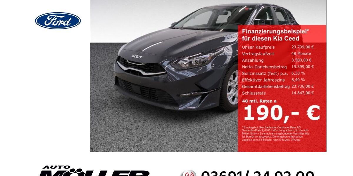 Kia ceed / Ceed 19.700 km 23.799 &euro; Eisenach 99817
