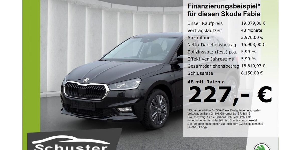 Skoda Fabia 16.472 km 19.580 &euro; Ruhstorf 94099