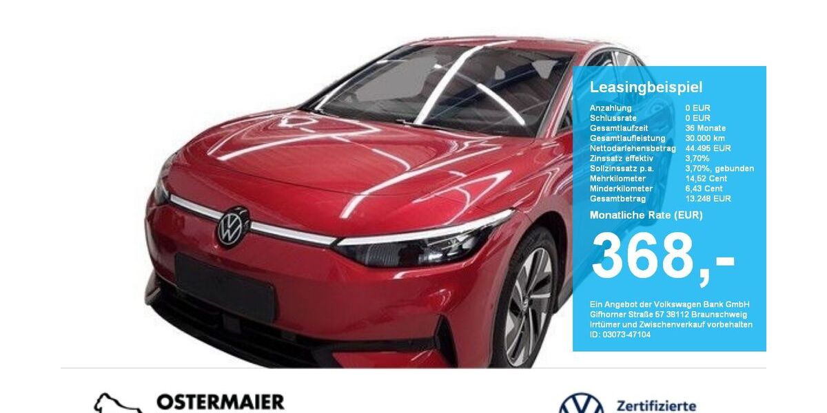 VW ID.7 20.400 km 44.495 &euro; Vilsbiburg 84137