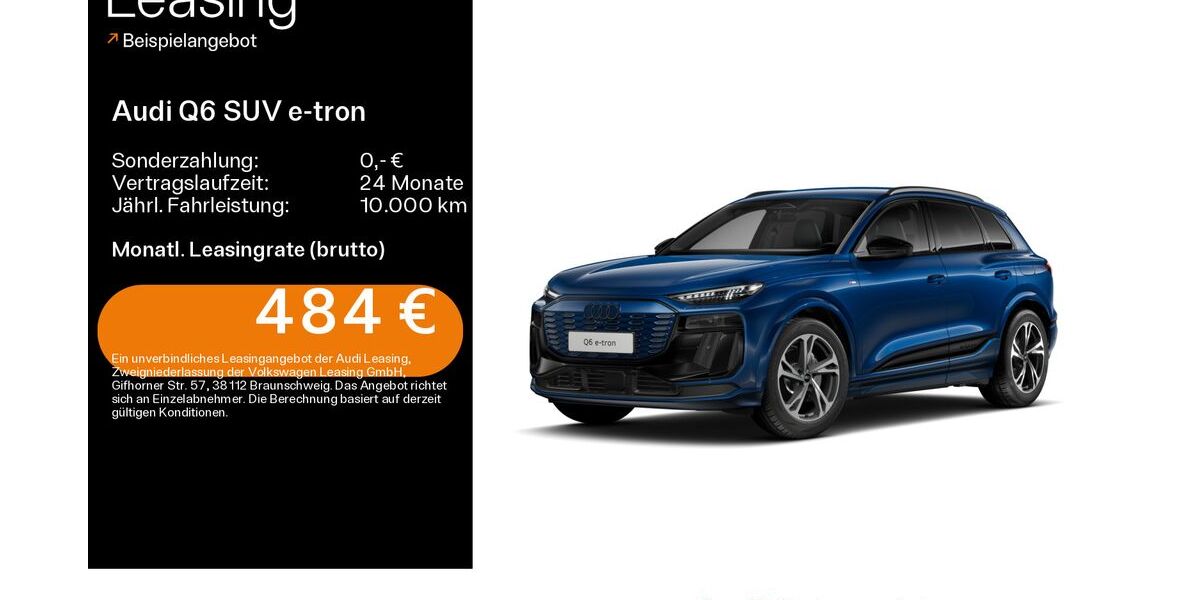 Audi Q6 e-tron 7.590 km 57.880 &euro; Haßfurt 97437
