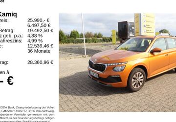 Skoda Kamiq 12.500 km 24.990 &euro; Gifhorn 38518