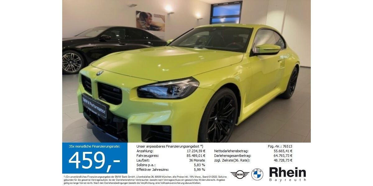 BMW M2 18.000 km 64.999 &euro; Bayreuth 95447