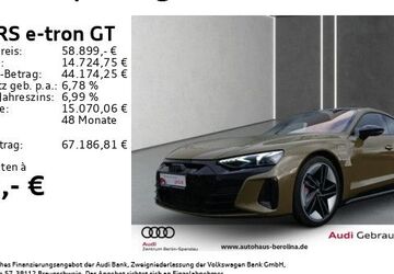 Audi RS e-tron GT 60.469 km 58.449 &euro; Berlin 13581