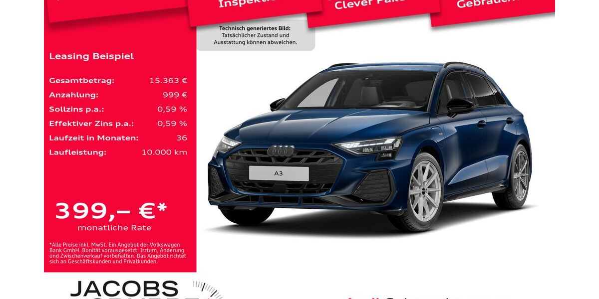 Audi A3 5.343 km 43.880 &euro; Mönchengladbach 41066