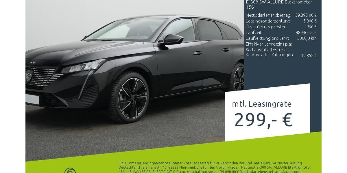 Peugeot 308 4.963 km 37.777 &euro; Dülmen 48249