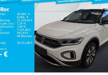VW T-Roc 25.481 km 28.980 &euro; Neu-Isenburg 63263