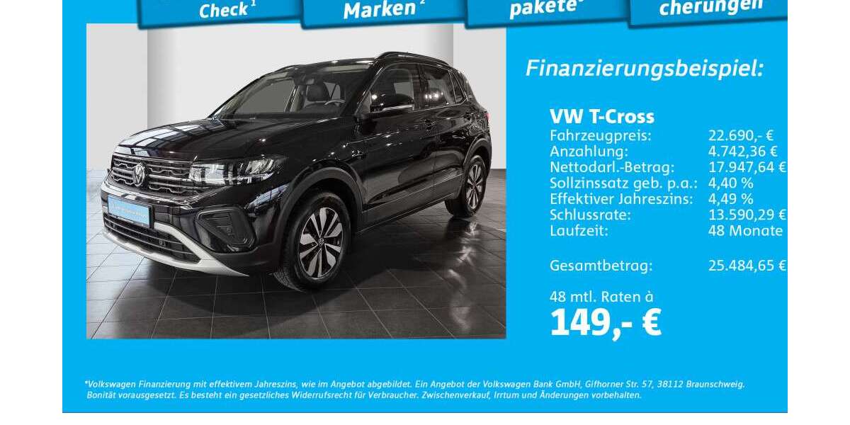 VW T-Cross 6.967 km 22.690 &euro; Glinde 21509