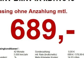 BMW iX 13.341 km 64.795 &euro; Schweinfurt 97424