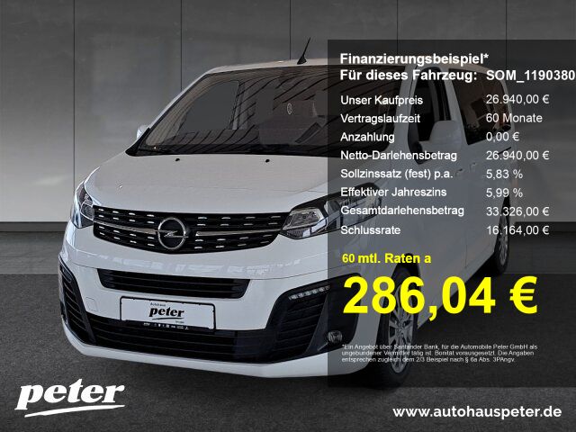 Opel Zafira Life 57.782 km 26.940 &euro; Merseburg 06217