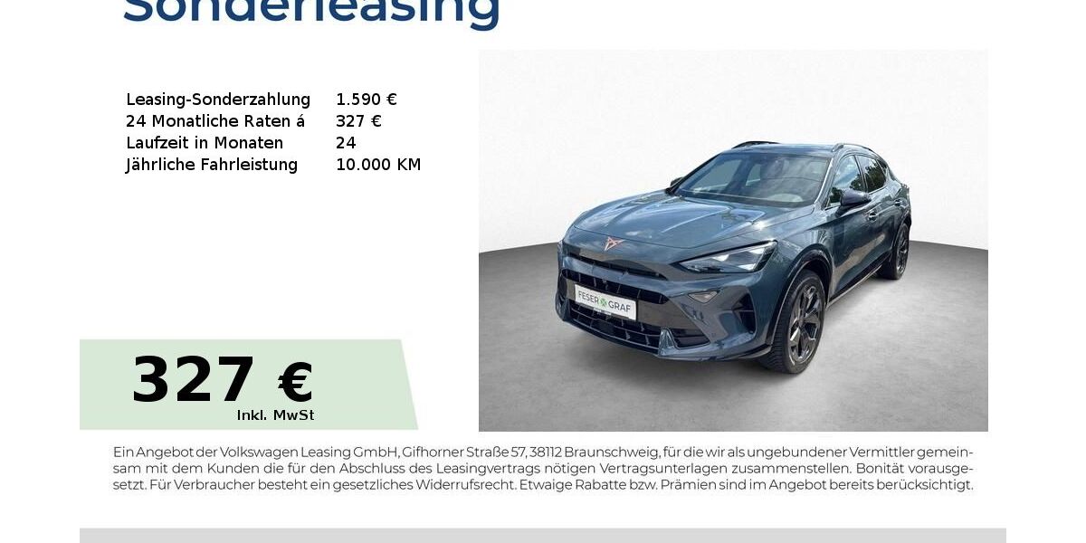 Cupra Formentor 18.800 km 30.950 &euro; Roth 91154