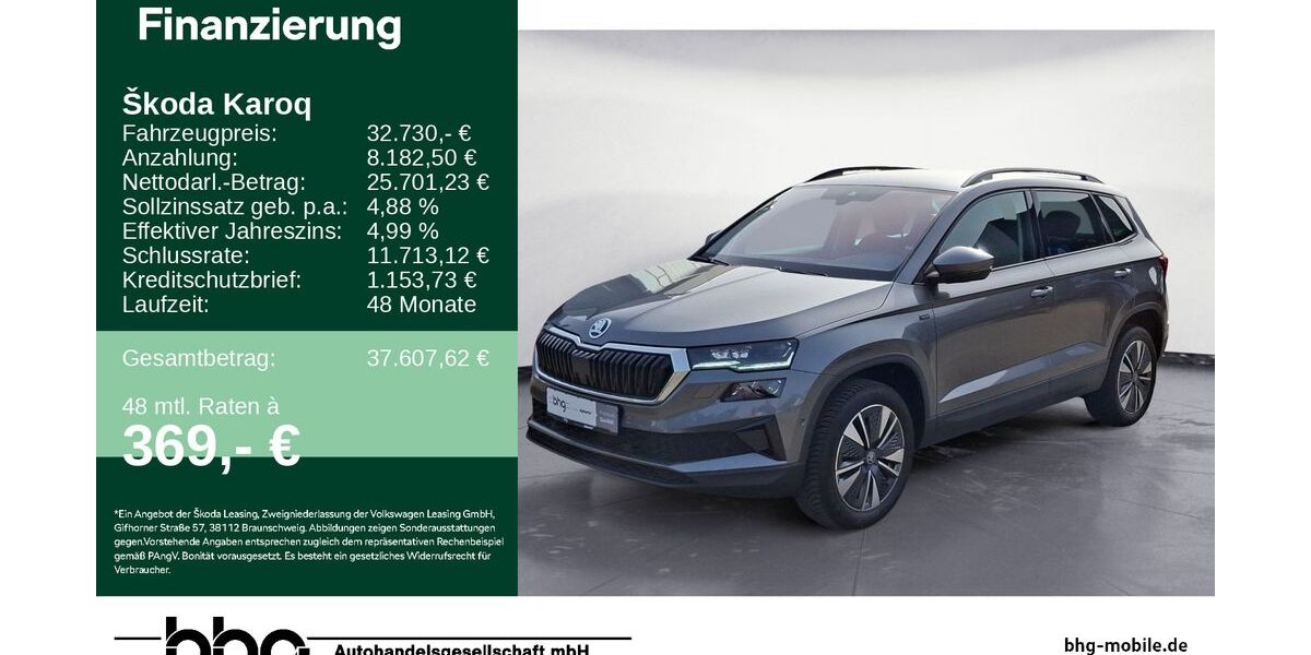 Skoda Karoq 29.763 km 32.330 &euro; Reutlingen 72770