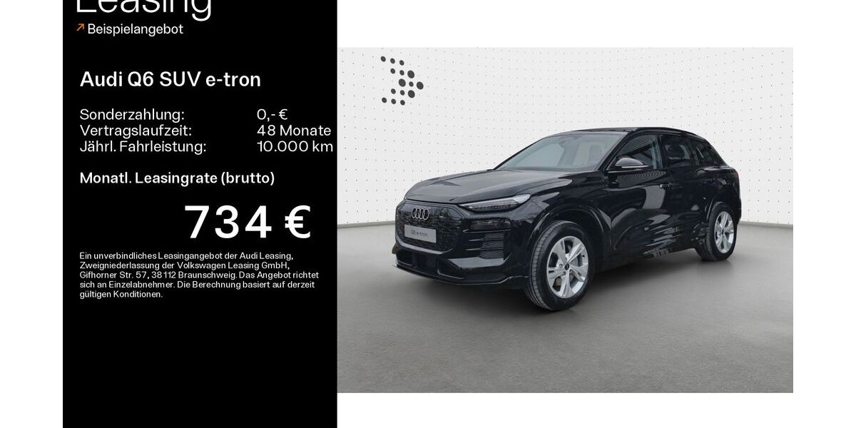 Audi Q6 e-tron 9.900 km 60.980 &euro; Haßfurt 97437