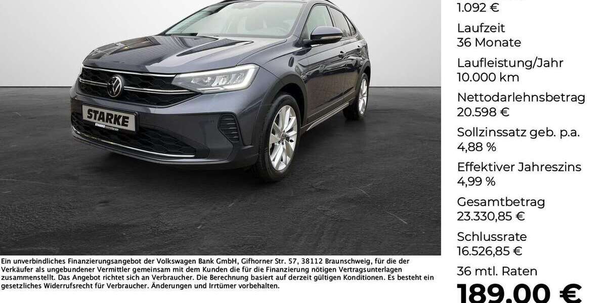 VW Taigo 19.474 km 21.690 &euro; Georgsmarienhütte 49124