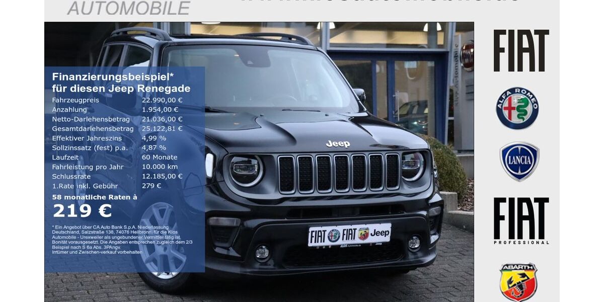 Jeep Renegade 16.881 km 22.990 &euro; Marpingen 66646
