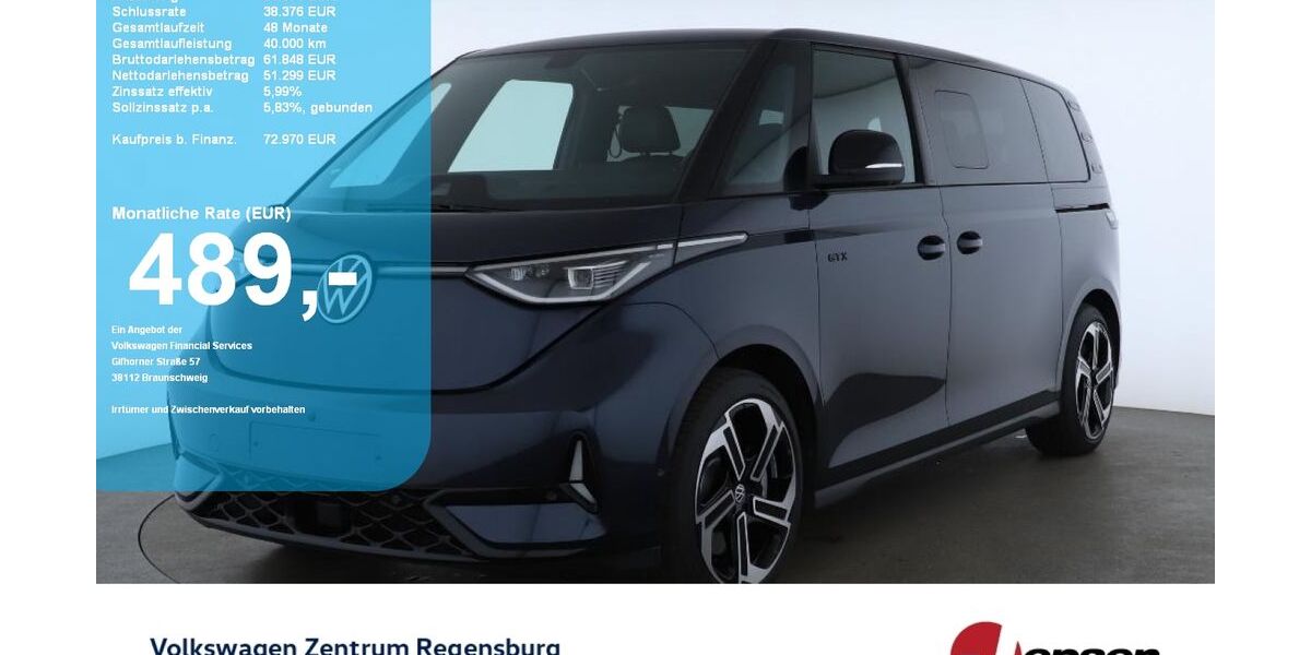 VW ID. Buzz 9.900 km 71.970 &euro; Regensburg 93053