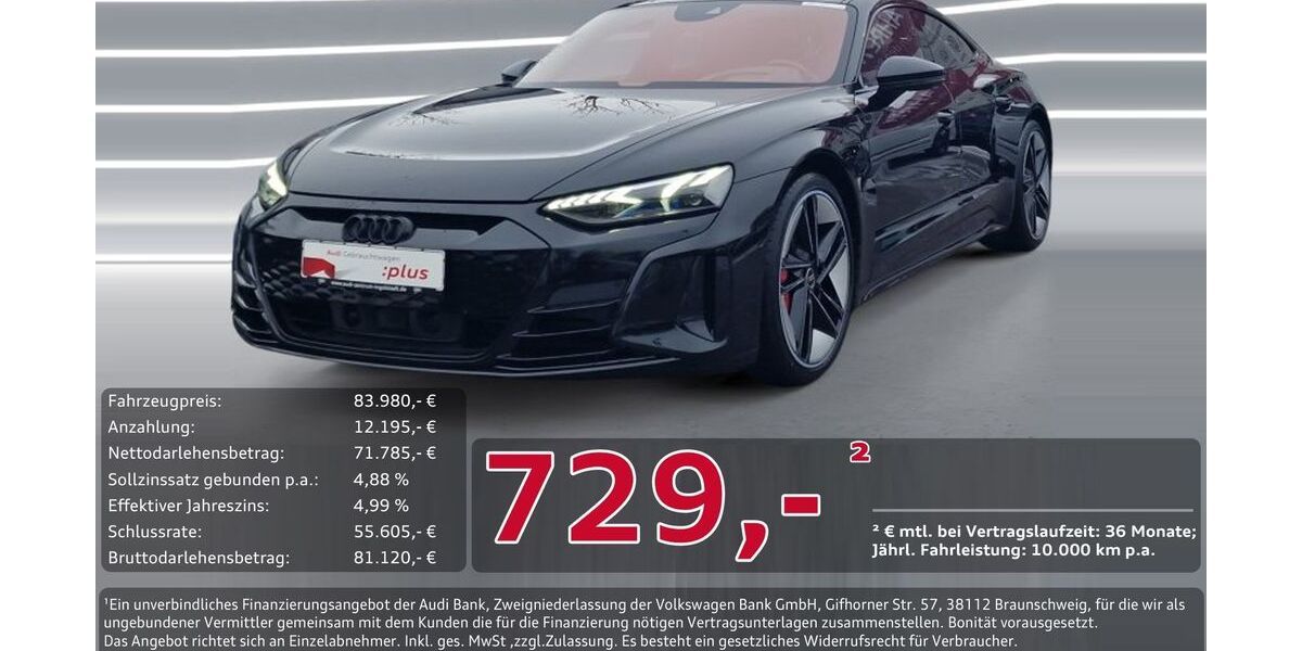 Audi RS e-tron GT 29.774 km 83.980 &euro; Ingolstadt 85057