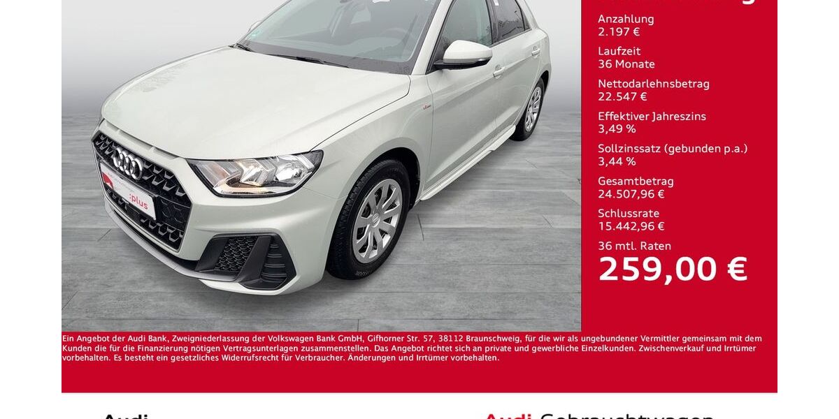 Audi A1 6.112 km 23.977 &euro; Dortmund 44143