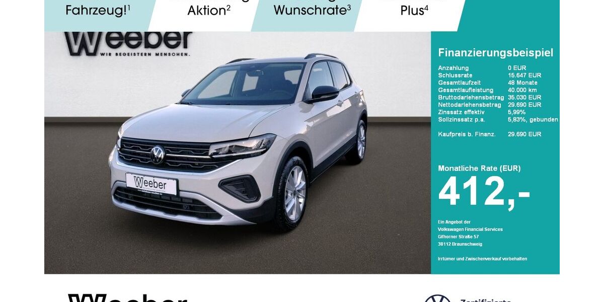 VW T-Cross 1.015 km 29.930 &euro; Calw 75365
