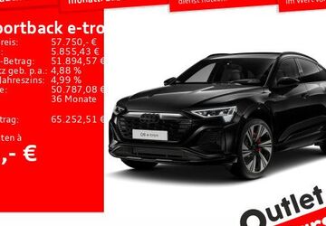 Audi Q8 e-tron 37.538 km 55.940 &euro; Frankfurt am Main 60326