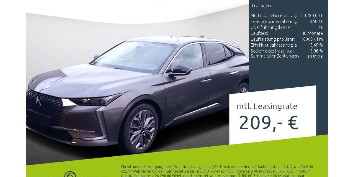 Citroen DS4 12.954 km 18.970 &euro; Dülmen 48249