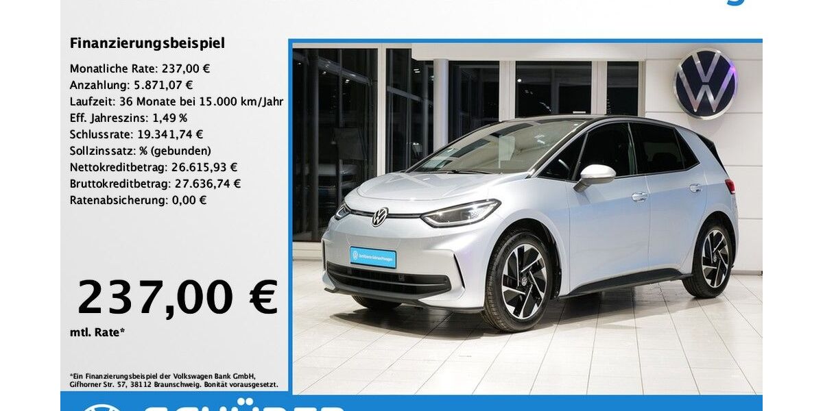 VW ID.3 9.203 km 31.487 &euro; Dießen am Ammersee 86911