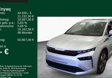 Skoda Enyaq 5.300 km 44.930 &euro; Feldkirchen/Westerham 83620