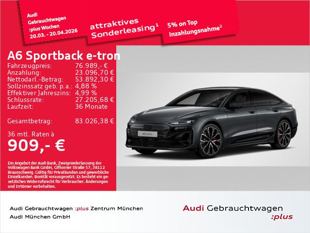 Audi A6 e-tron 7.583 km 76.989 &euro; Eching 85386