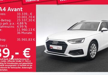 Audi A4 22.499 km 33.331 &euro; Eching 85386