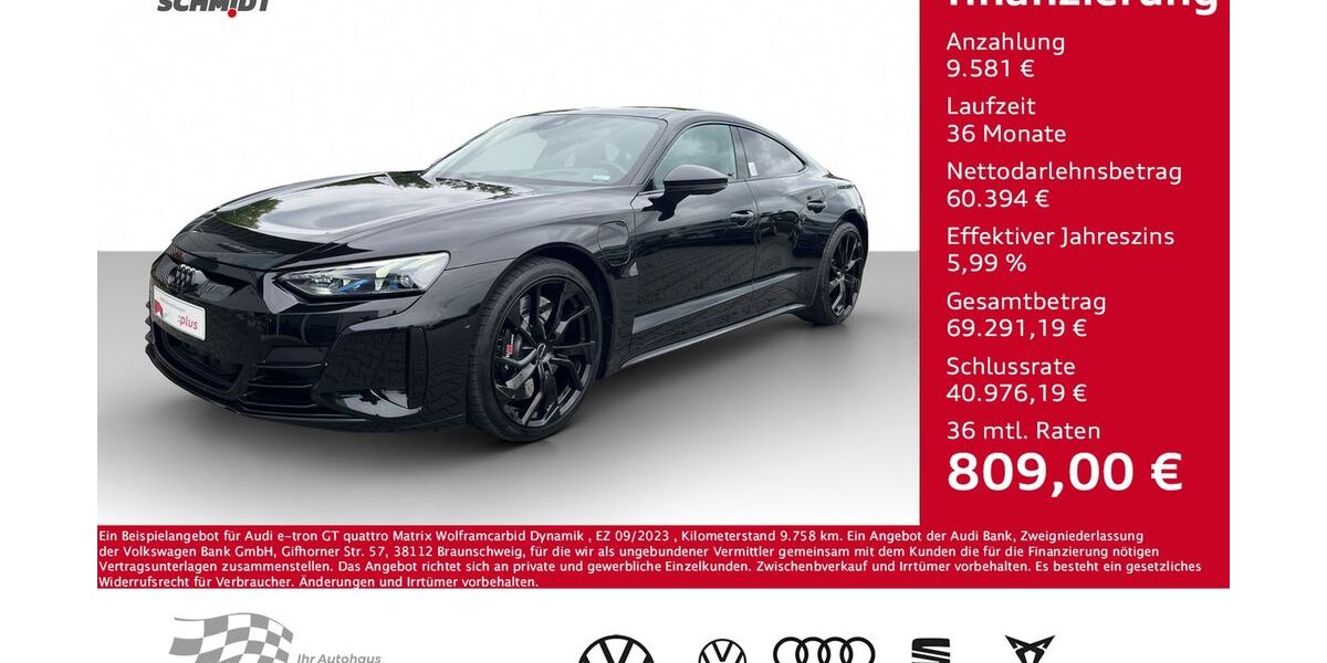Audi e-tron GT 9.758 km 68.750 &euro; Bernsdorf 09337