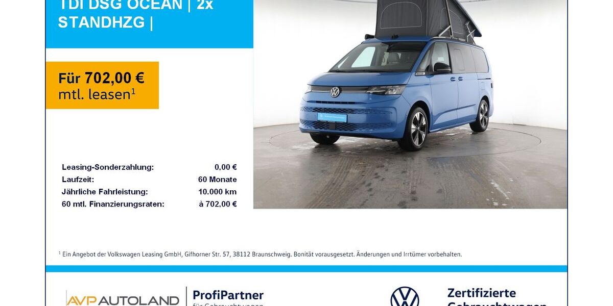 VW T7 California 5.816 km 66.490 &euro; Plattling 94447