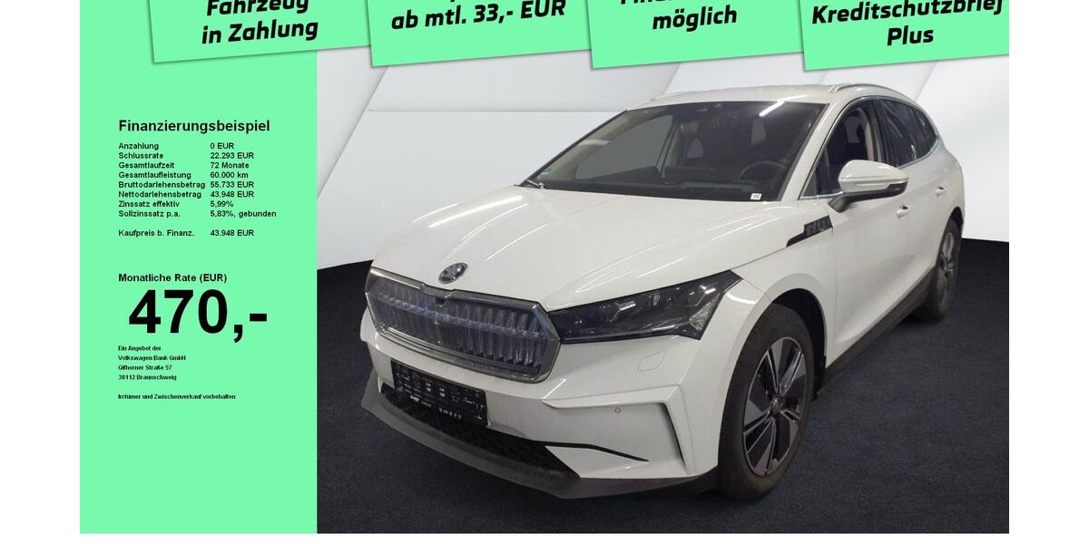 Skoda Enyaq 16.350 km 43.948 &euro; Weingarten 88250