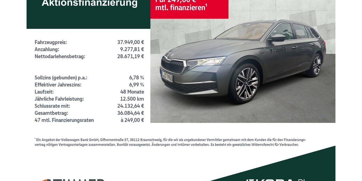 Skoda Octavia 8.990 km 37.949 &euro; Lingen 49808