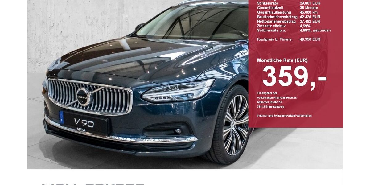 Volvo V90 5.500 km 46.950 &euro; Düsseldorf 40549