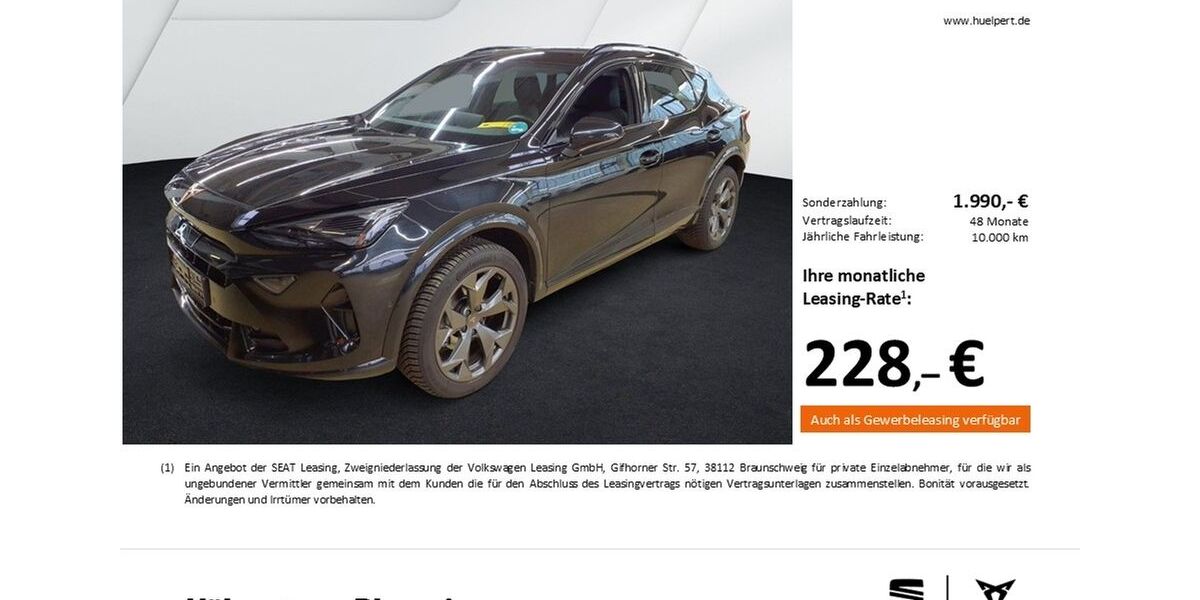 Cupra Formentor 17.229 km 32.074 &euro; Dortmund 44269