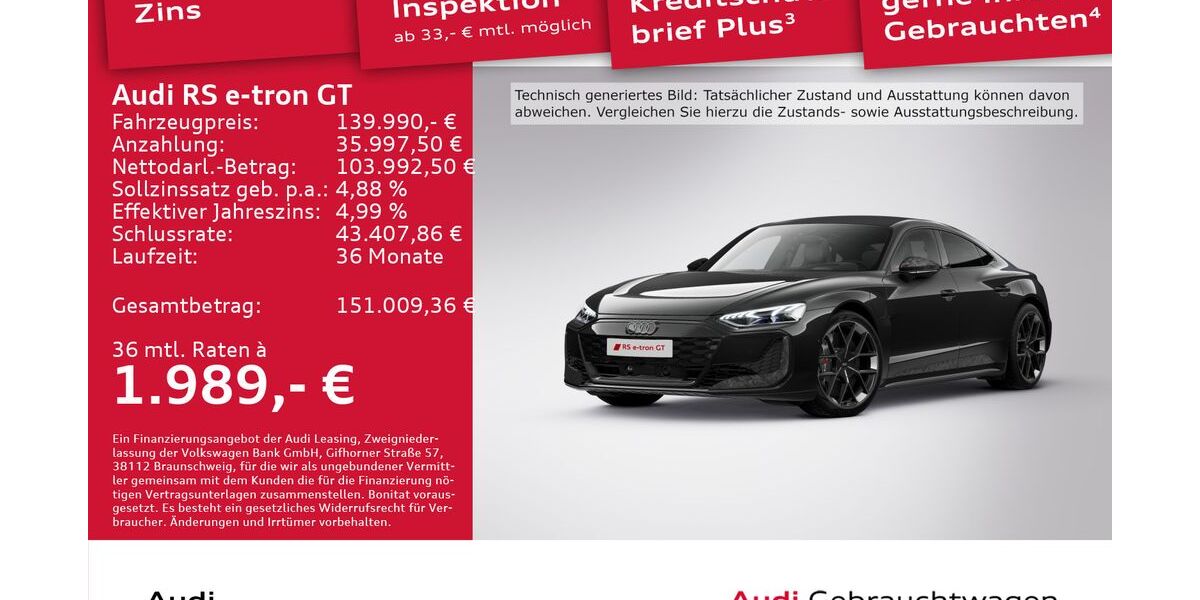 Audi RS e-tron GT 6.796 km 137.990 &euro; Dresden 01067