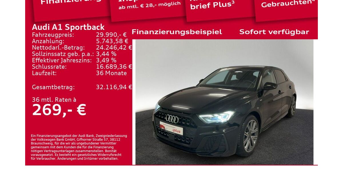 Audi A1 6.650 km 28.900 &euro; Berlin 12489