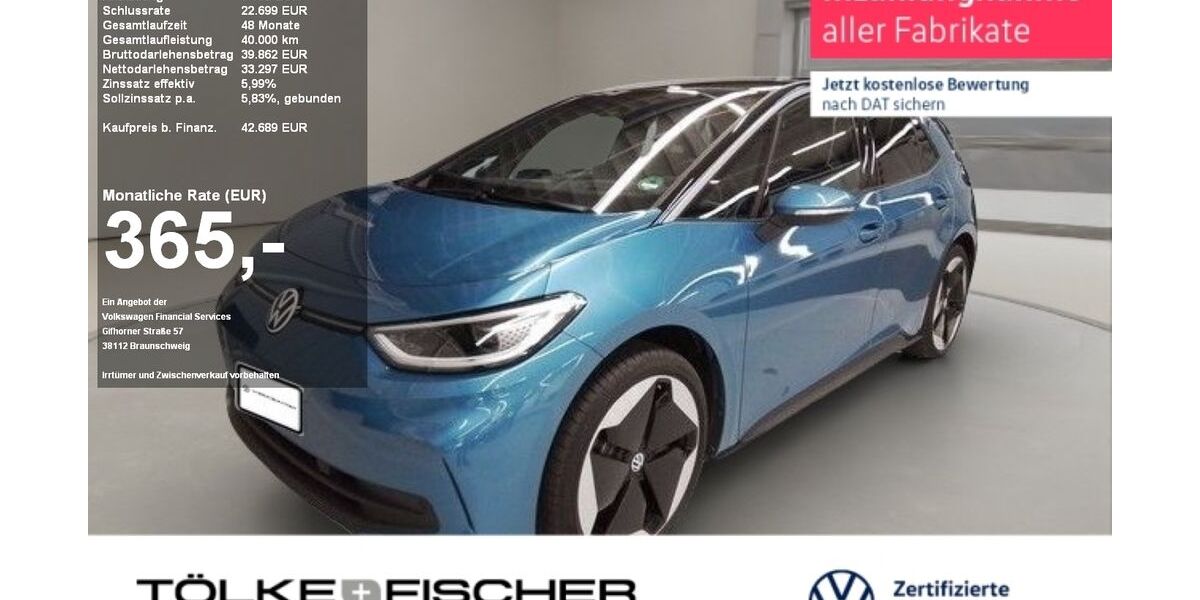 VW ID.3 6.873 km 40.969 &euro; Krefeld 47805