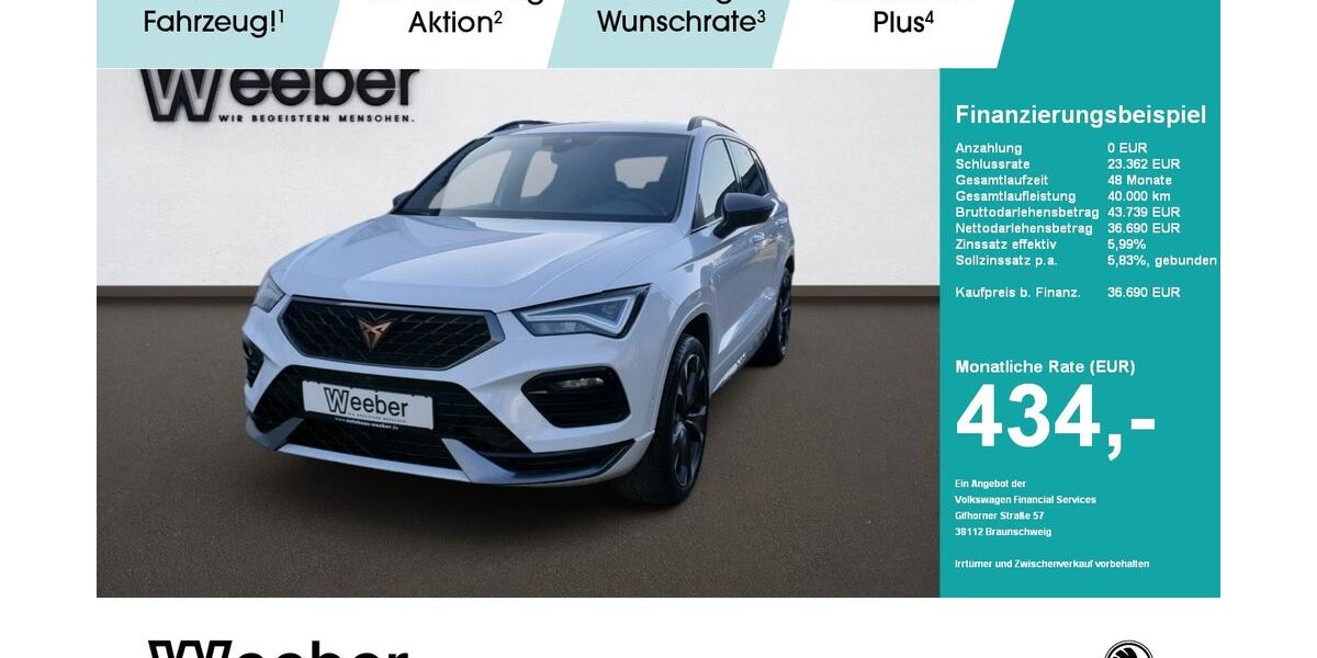 Cupra Ateca 22.808 km 35.790 &euro; Calw 75365